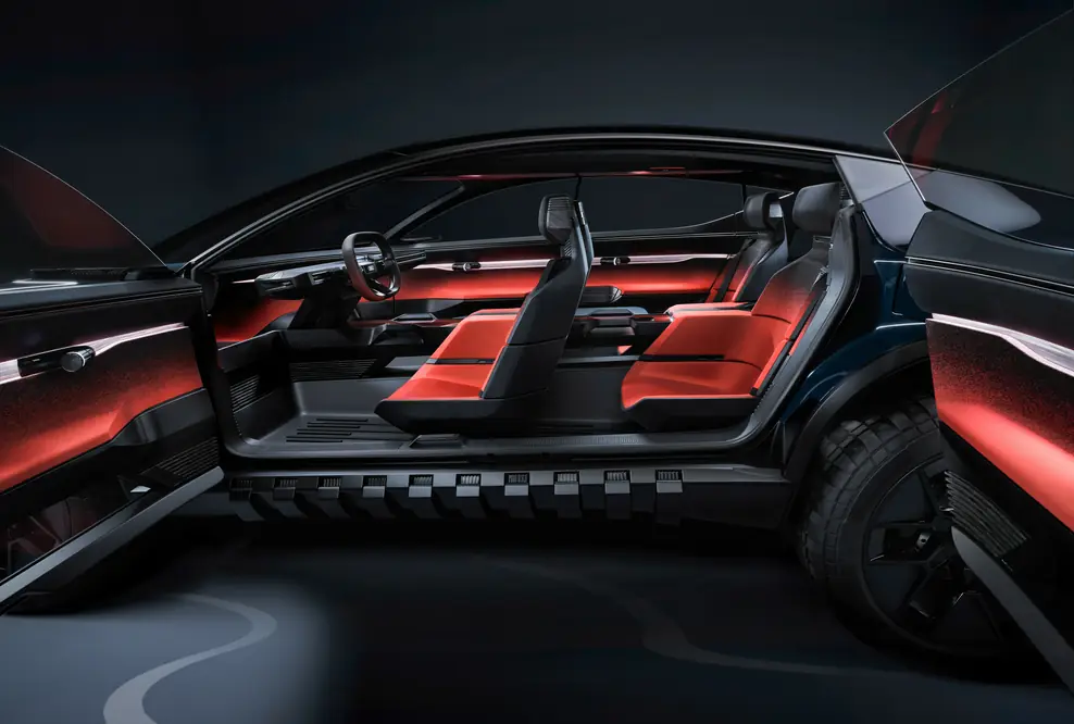 Audi activesphere concept Innenraum