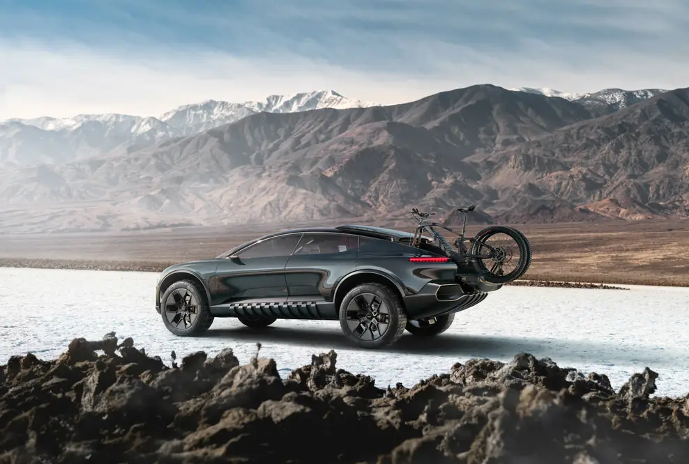 Audi activesphere concept Standaufnahme, Farbe: Arctic Teal
