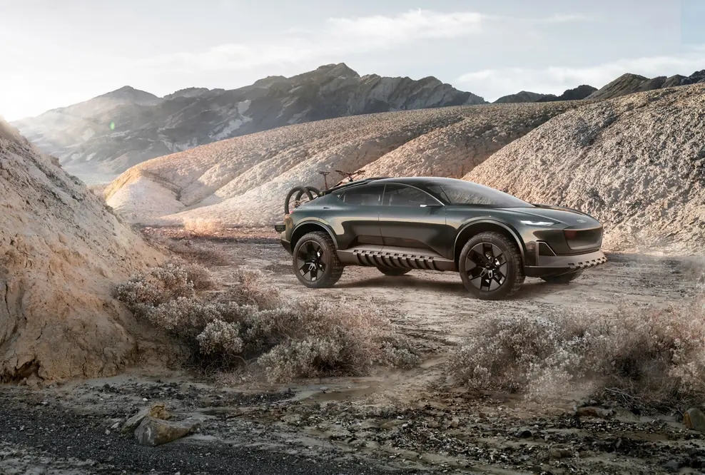 Audi activesphere concept Standaufnahme, Farbe: Arctic Teal