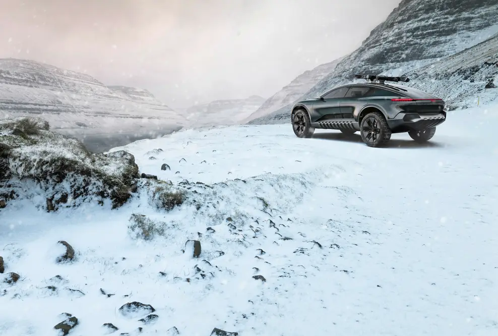 Audi activesphere concept Standaufnahme, Farbe: Arctic Teal