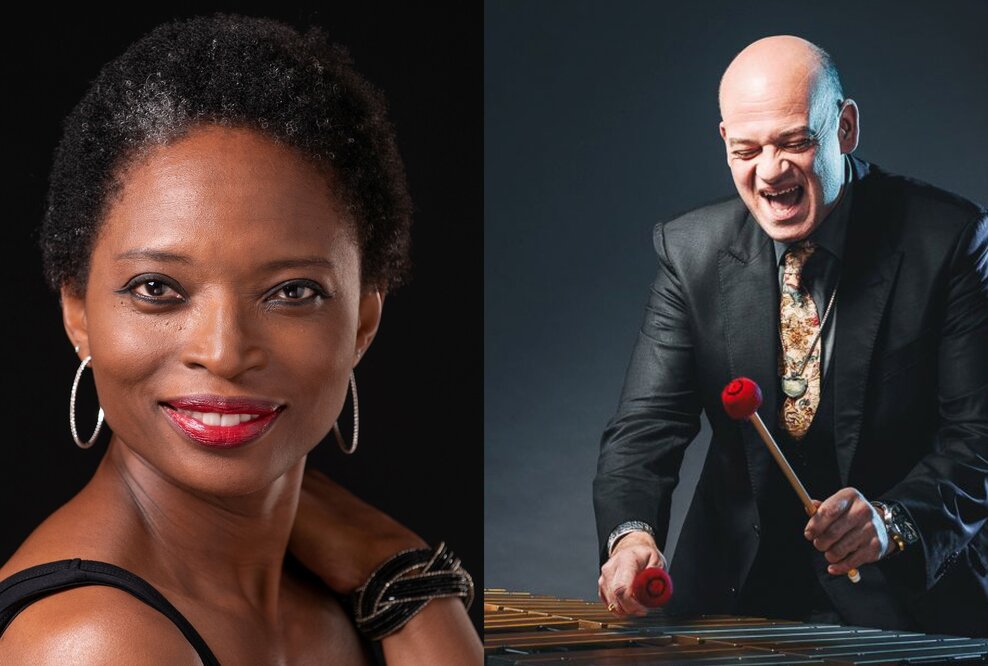 US-Sängerin Titilayo Adedokun begleitet das Ullrich & Breinschmid-Quintett