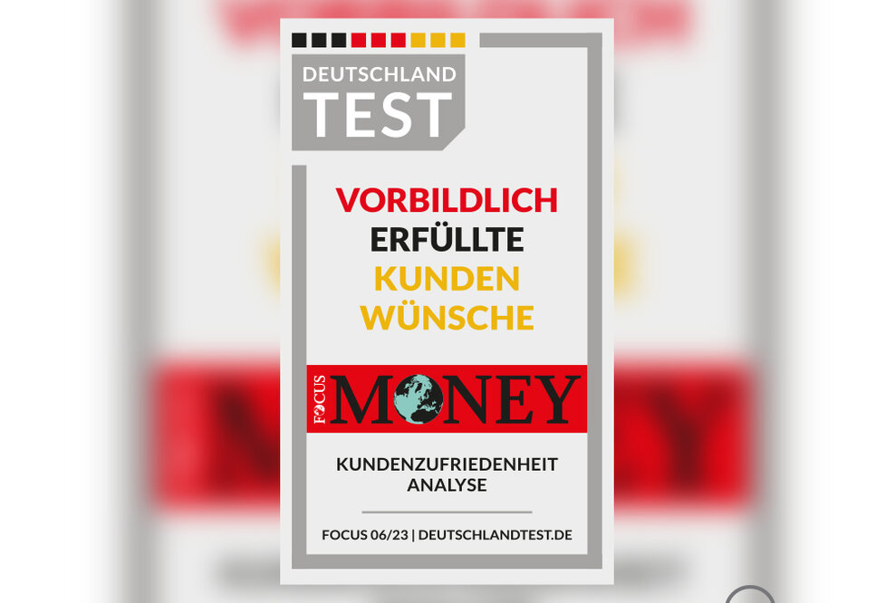 Ausgezeichnet von DEUTSCHLAND TEST im Focus Magazin: Faisst ist Testsieger!