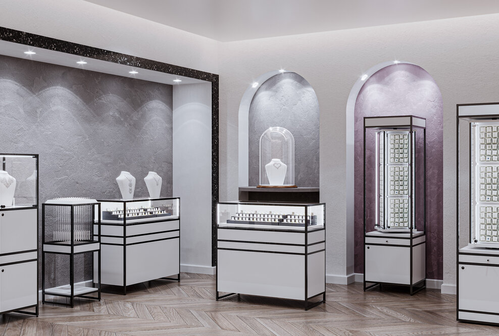 Vitrinen-Serie SQUARE