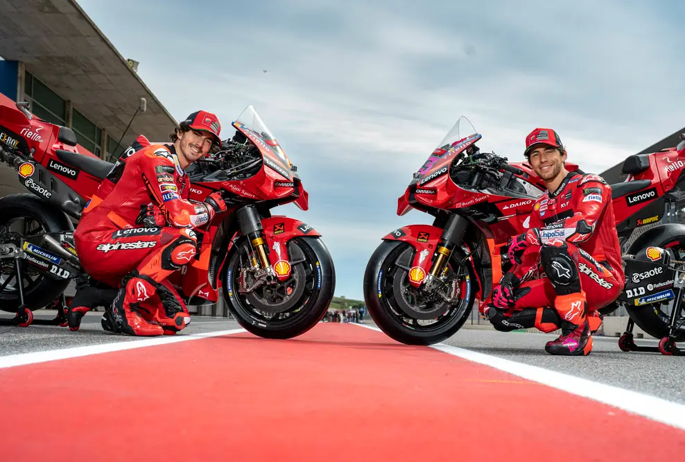 MotoGP 2023 Francesco Bagnaia, Enea Bastianini