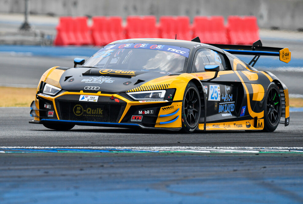 Thailand Super Series 2023 Audi R8 LMS #25 (B-Quik Absolute Racing), Akash Nandy/Adisak Tangphuncharoen