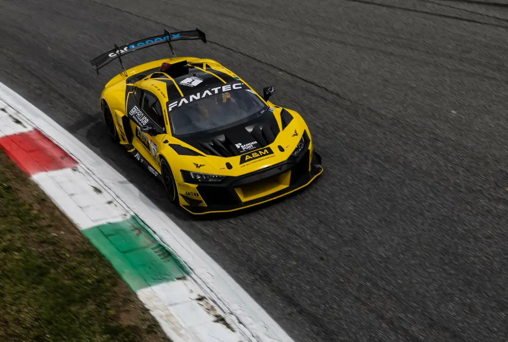 GT2 European Series 2023 Audi R8 LMS GT2 #1 (PK Carsport), Peter Guelinckx/Stienes Longin