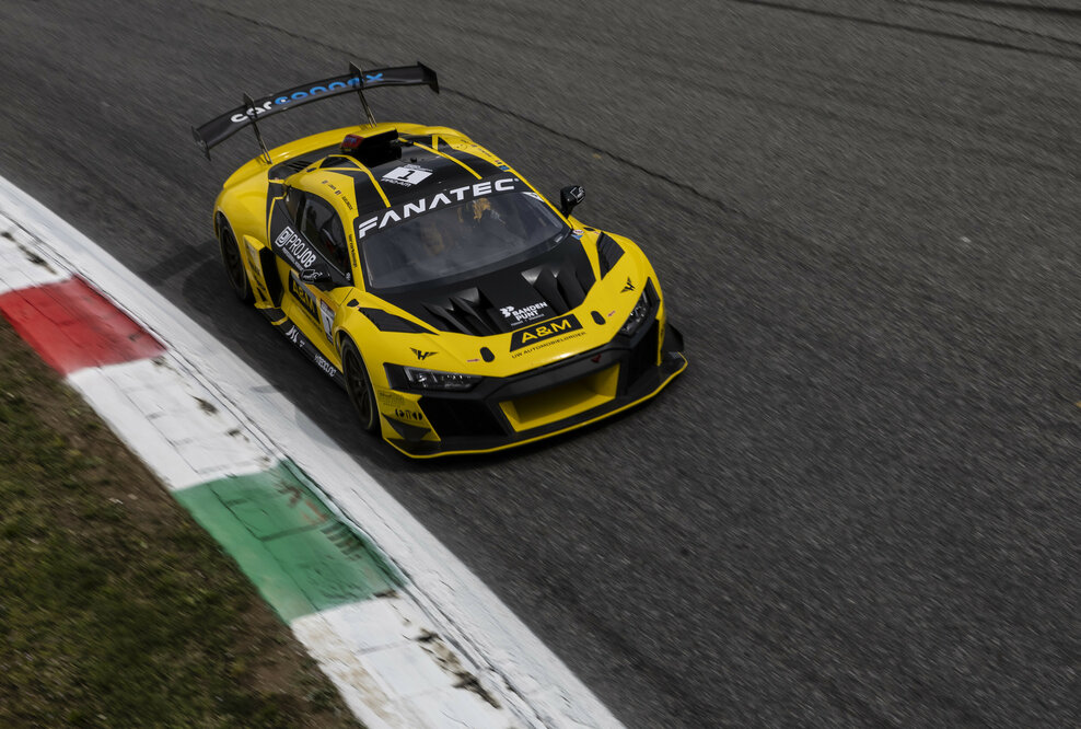 GT2 European Series 2023 Audi R8 LMS GT2 #1 (PK Carsport), Peter Guelinckx/Stienes Longin