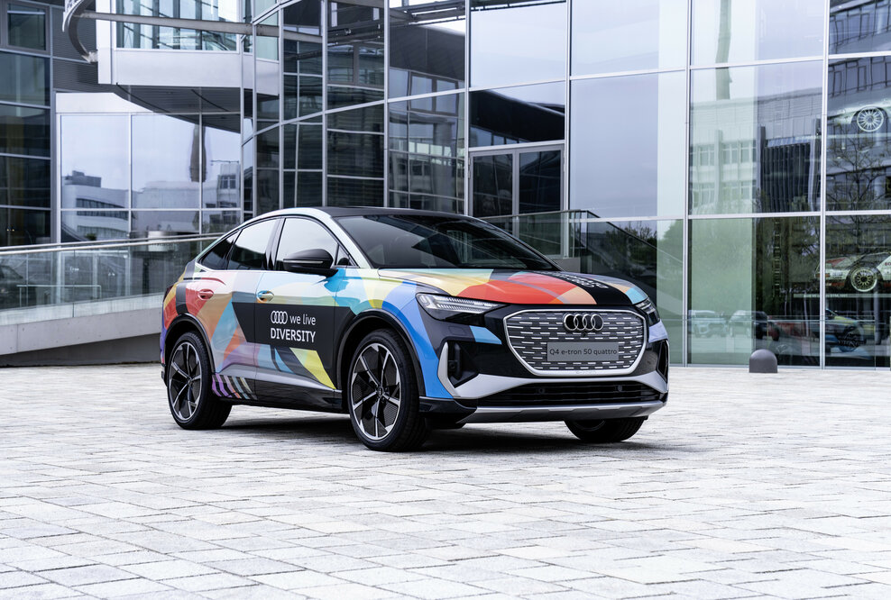 Audi setzt sich mit der Initiative „Procurement with purpose“ für die wirtschaftliche Teilhabe von diversen Unternehmen sowie von Unternehmen mit sozialen Zwecken ein.