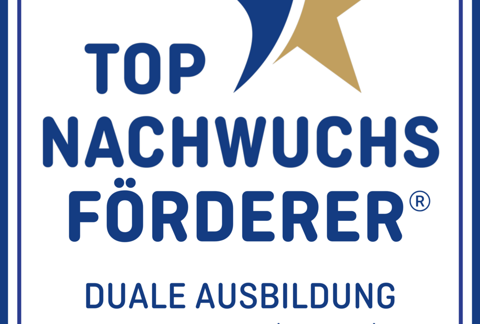 Das Ausbildungssiegel "Top-Nachwuchsförderer"