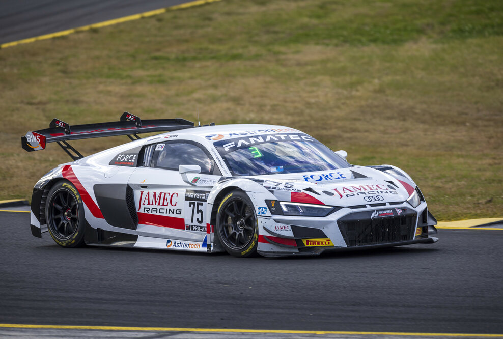 Audi R8 LMS #75 (James Racing), Geoff Emery/Max Hofer