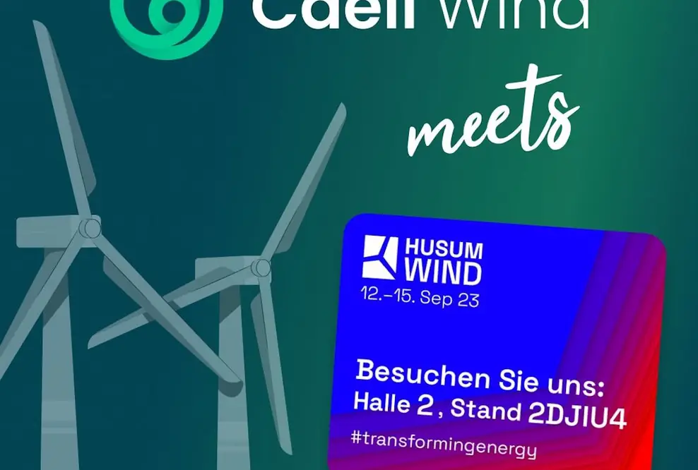 Caeli Wind auf der HUSUM WIND 2023 – Digitaler Pioniergeist trifft auf die deutsche Windbranche