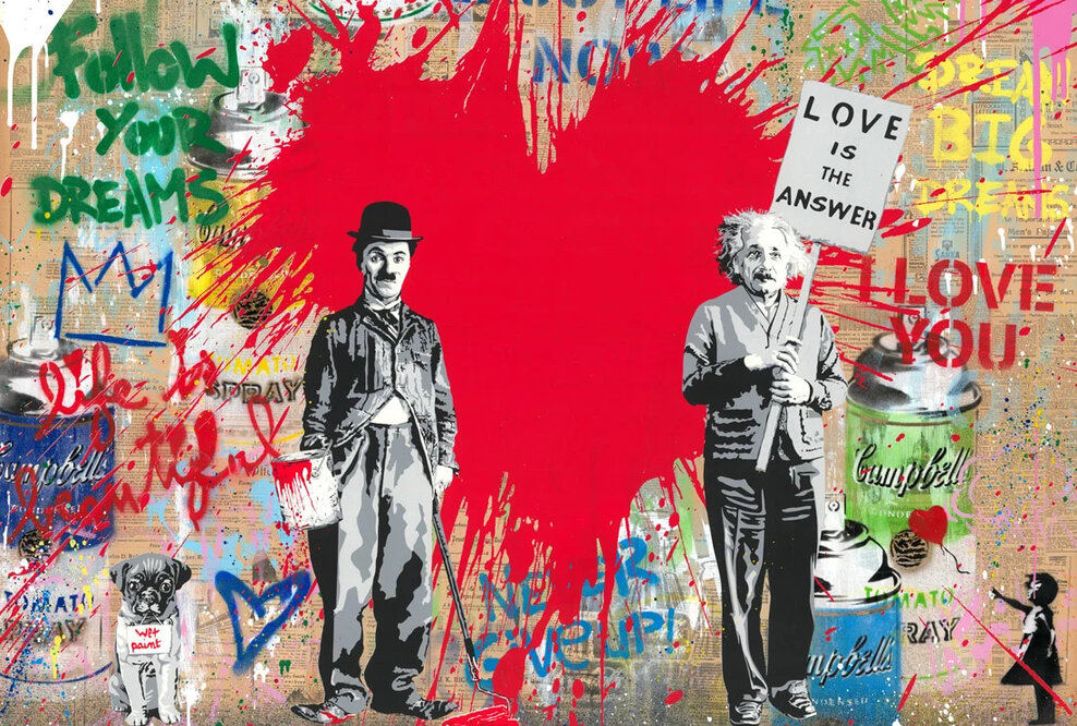 Mr. Brainwash Juxtapose 2023