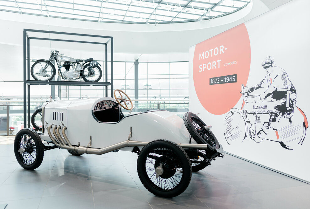 Lange Tradition: NSU hat seine motorsportlichen Wurzeln sowohl im Motorrad- als auch im Automobilbereich noch in der Zeit vor dem Ersten Weltkrieg