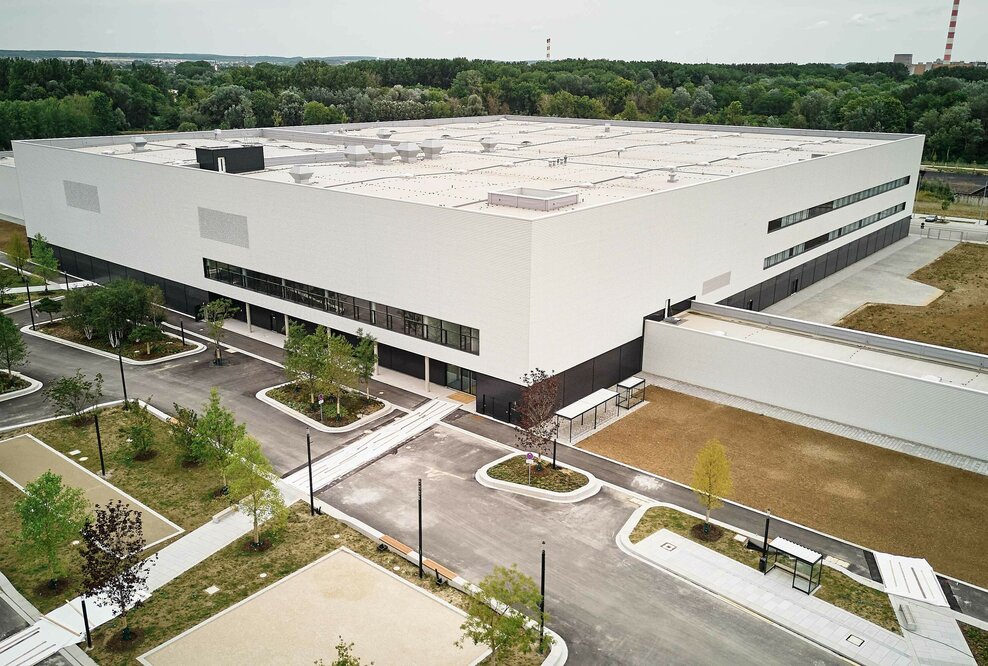 Das neue Fahrzeugsicherheitszentrum auf dem incampus in Ingolstadt