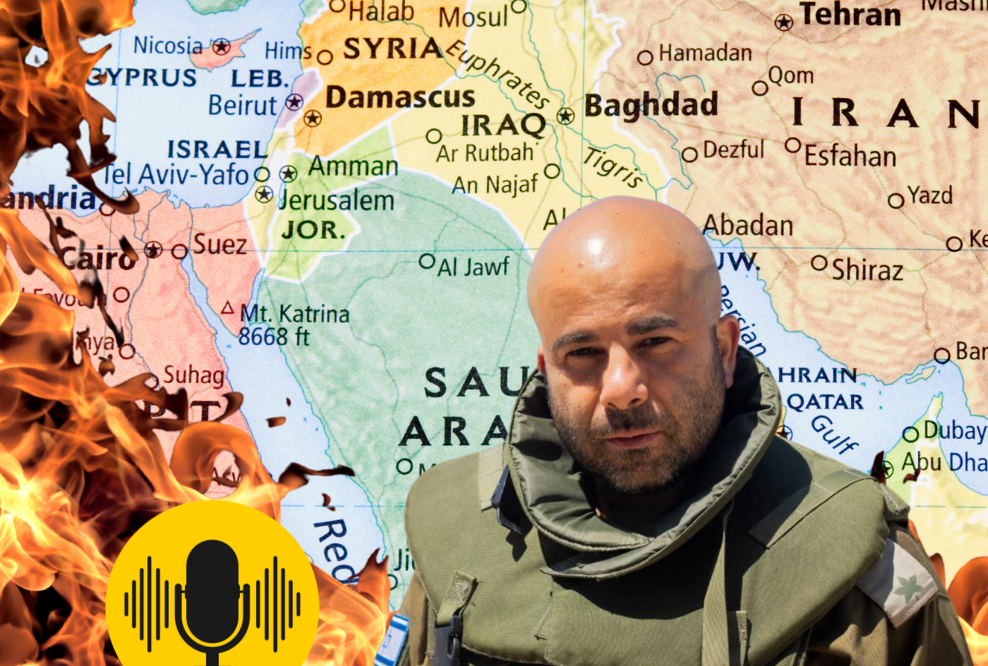 Arye Sharuz Shalicar - Pressesprecher der IDF startet Podcast: "Arye Sharuz Shalicar's Nahost Pulverfass"