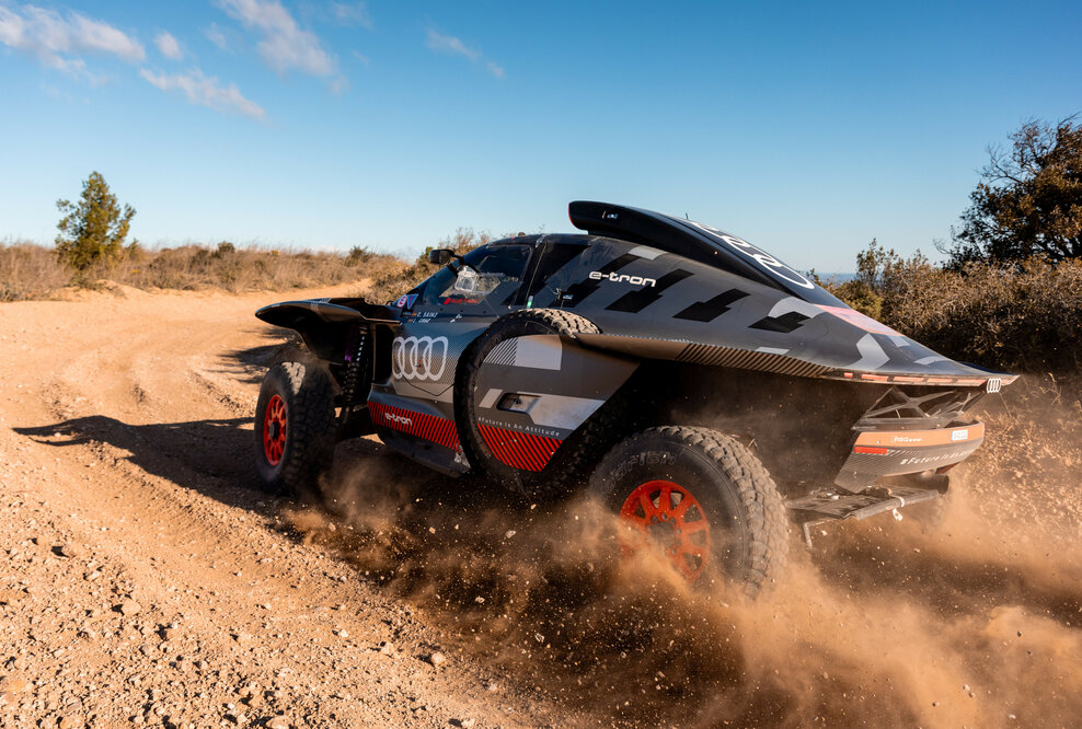 Dakar-Test Frankreich, November 2023 - Audi RS Q e-tron