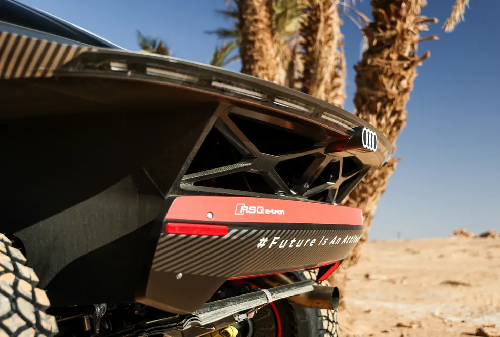 Dakar-Test Marokko, Oktober 2023 - Audi RS Q e-tron