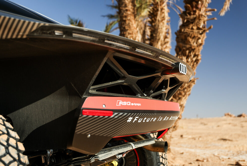 Dakar-Test Marokko, Oktober 2023 - Audi RS Q e-tron