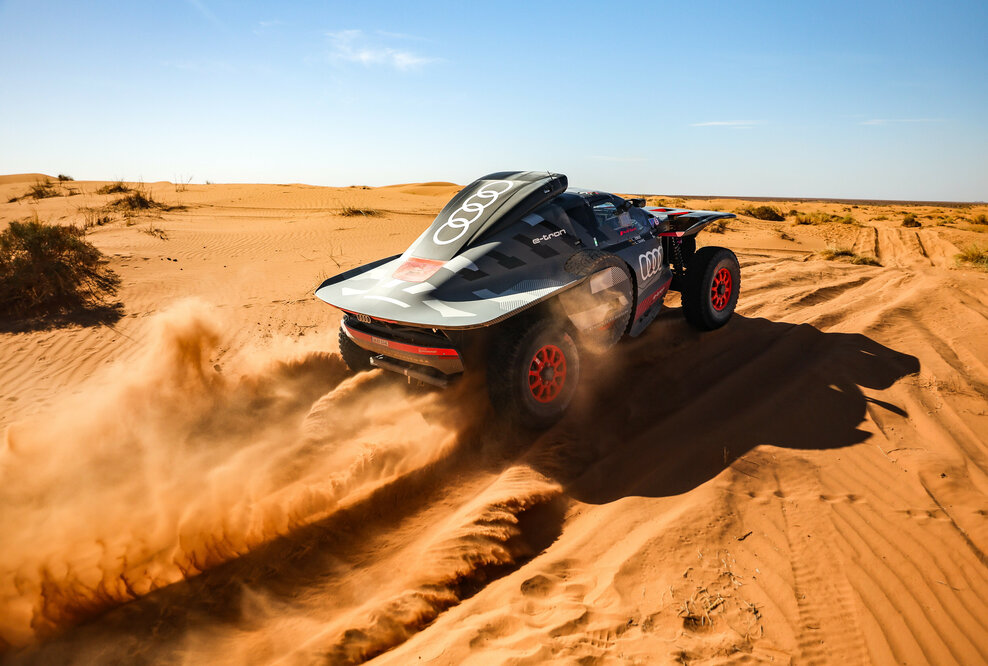 Dakar-Test Marokko, Oktober 2023 - Audi RS Q e-tron