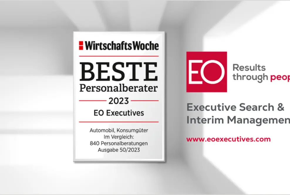 Personalberater-Index 2023: WirtschaftsWoche bestätigt EO Executives erneut als führende Personalberatung