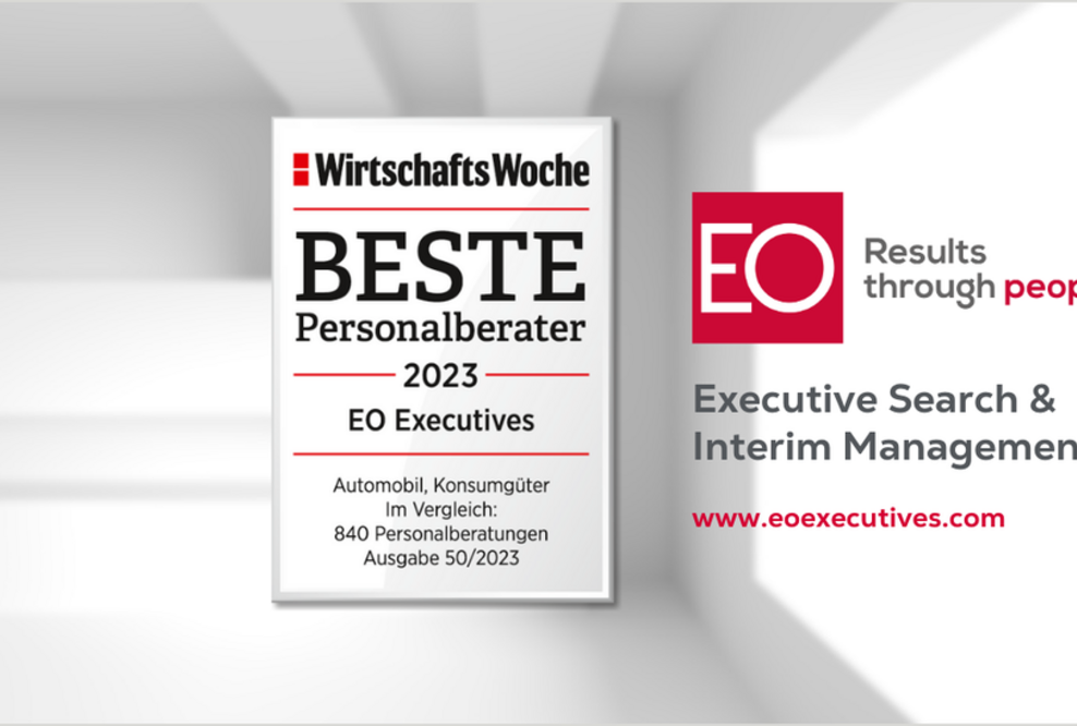 Personalberater-Index 2023: WirtschaftsWoche bestätigt EO Executives erneut als führende Personalberatung