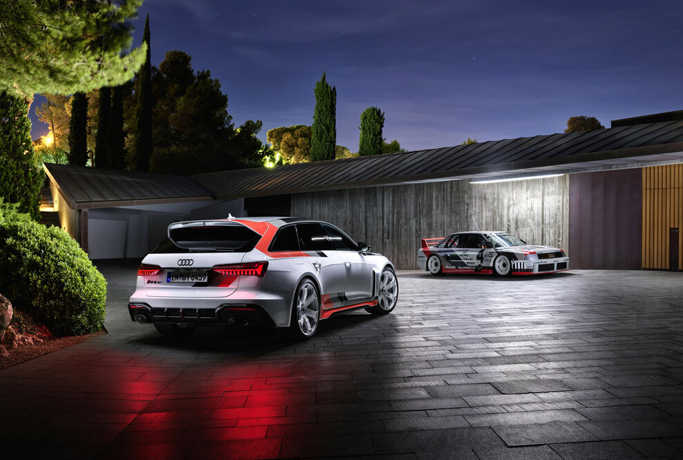 Audi RS 6 Avant GT, Audi 90 quattro IMSA GTO Standaufnahme