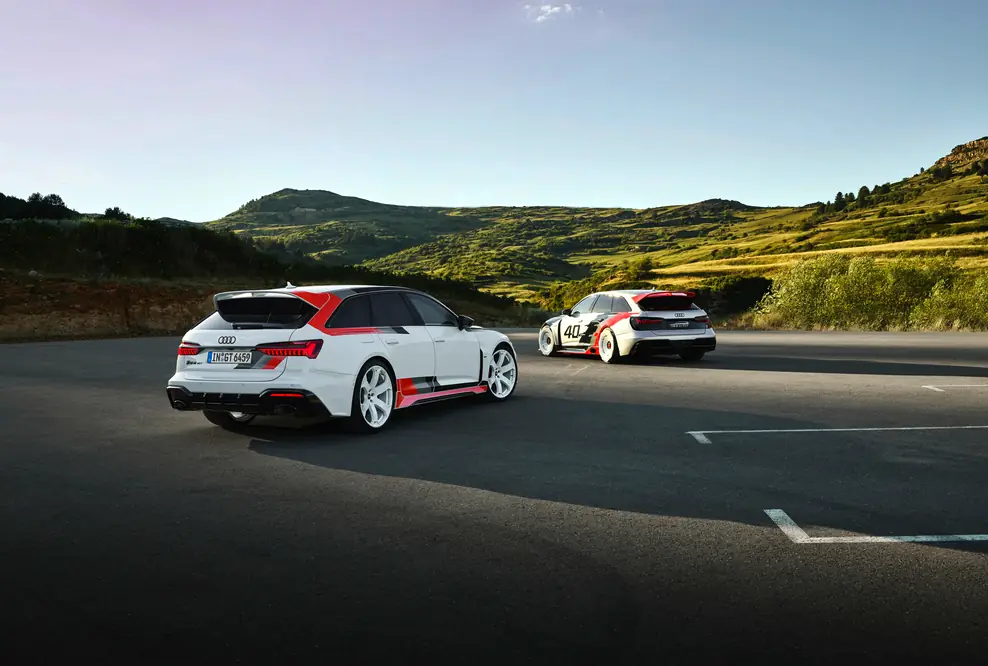 Audi RS 6 Avant GT, RS 6 GTO concept Standaufnahme