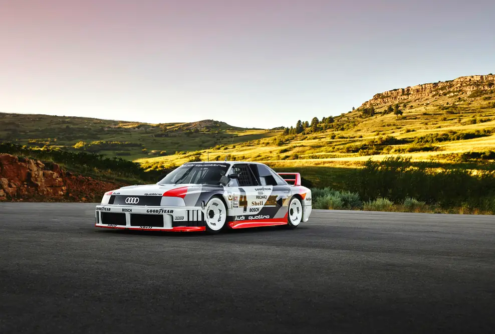 Audi 90 quattro IMSA GTO Standaufnahme