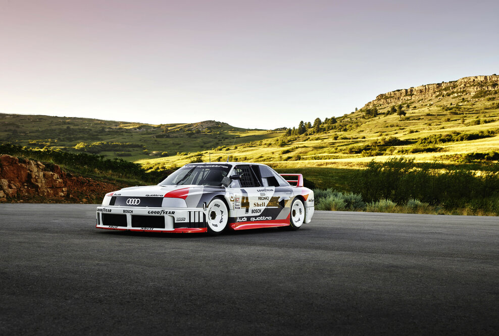 Audi 90 quattro IMSA GTO Standaufnahme