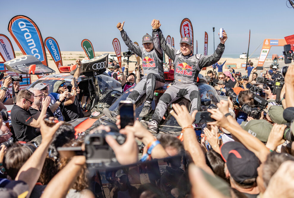 Rallye Dakar 2024 Audi RS Q e-tron #204 (Team Audi Sport), Carlos Sainz/Lucas Cruz