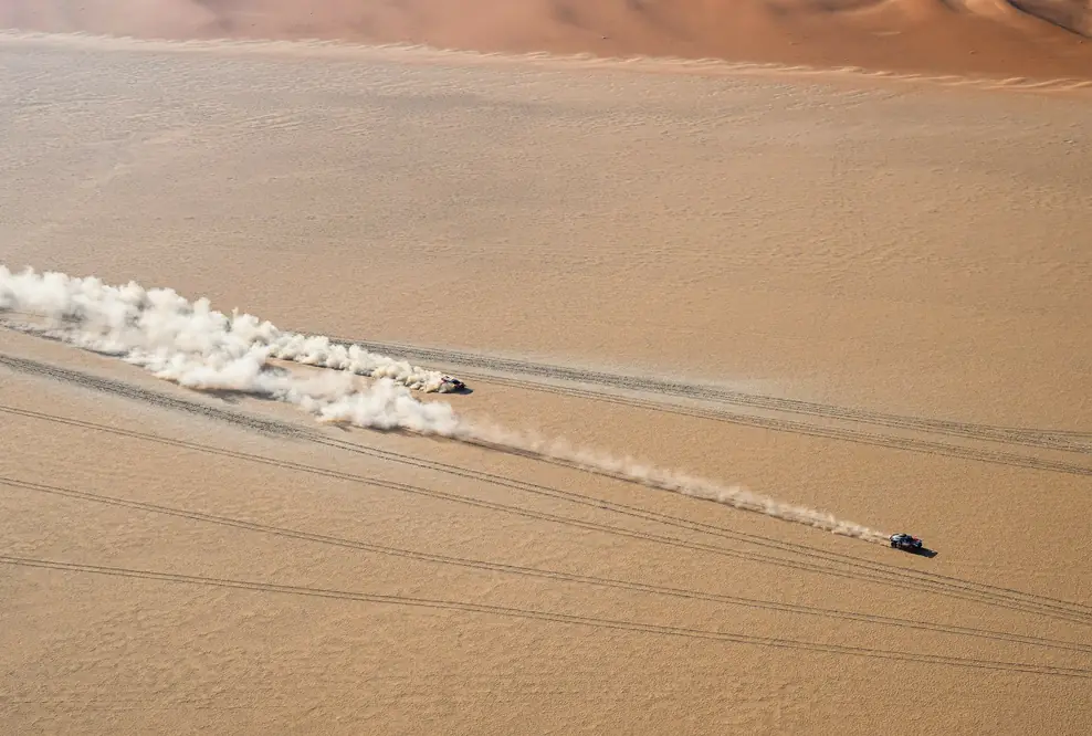 Rallye Dakar 2024 Audi RS Q e-tron #204 (Team Audi Sport), Carlos Sainz/Lucas Cruz