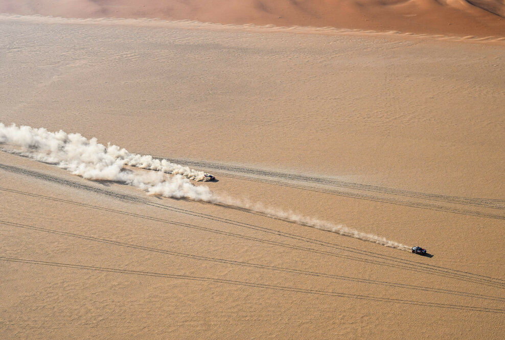 Rallye Dakar 2024 Audi RS Q e-tron #204 (Team Audi Sport), Carlos Sainz/Lucas Cruz