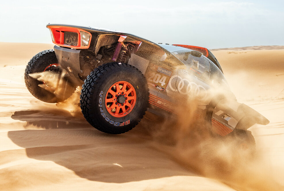 Rallye Dakar 2024 Audi RS Q e-tron #204 (Team Audi Sport), Carlos Sainz/Lucas Cruz