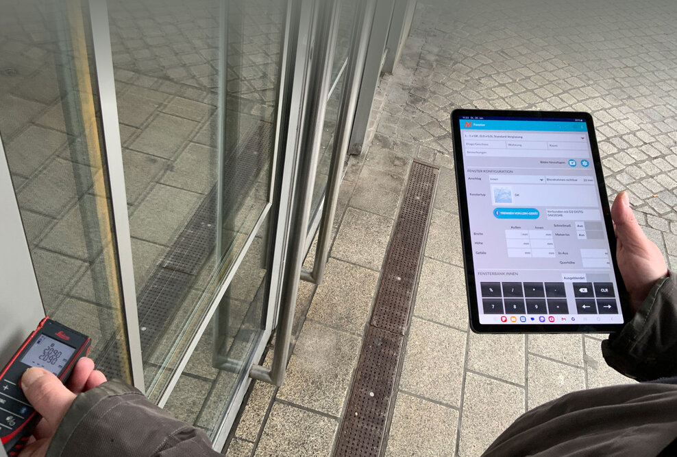 metiscale Aufmaß-App für Fenster und Türen