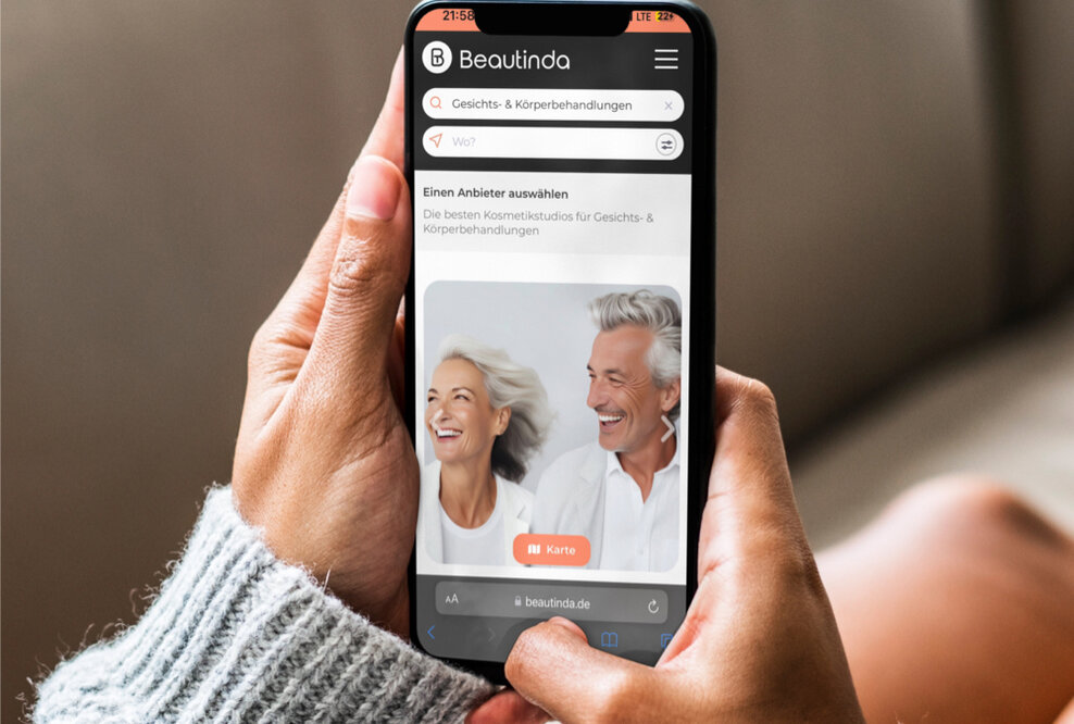 Die Beautinda Buchungsapp