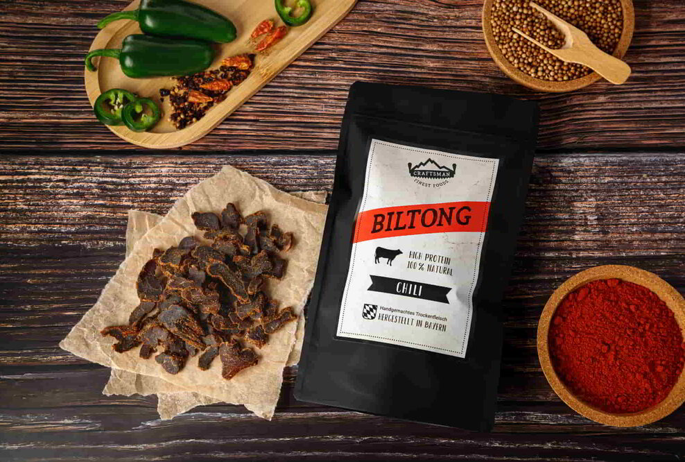 Biltong Beef Jerky von Craftsman Finest Foods