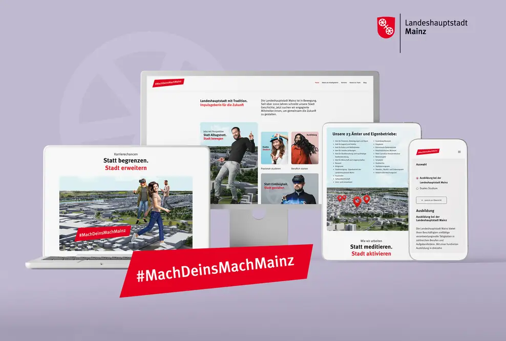 SMACK entwickelt neue Karriereseite für Mainz