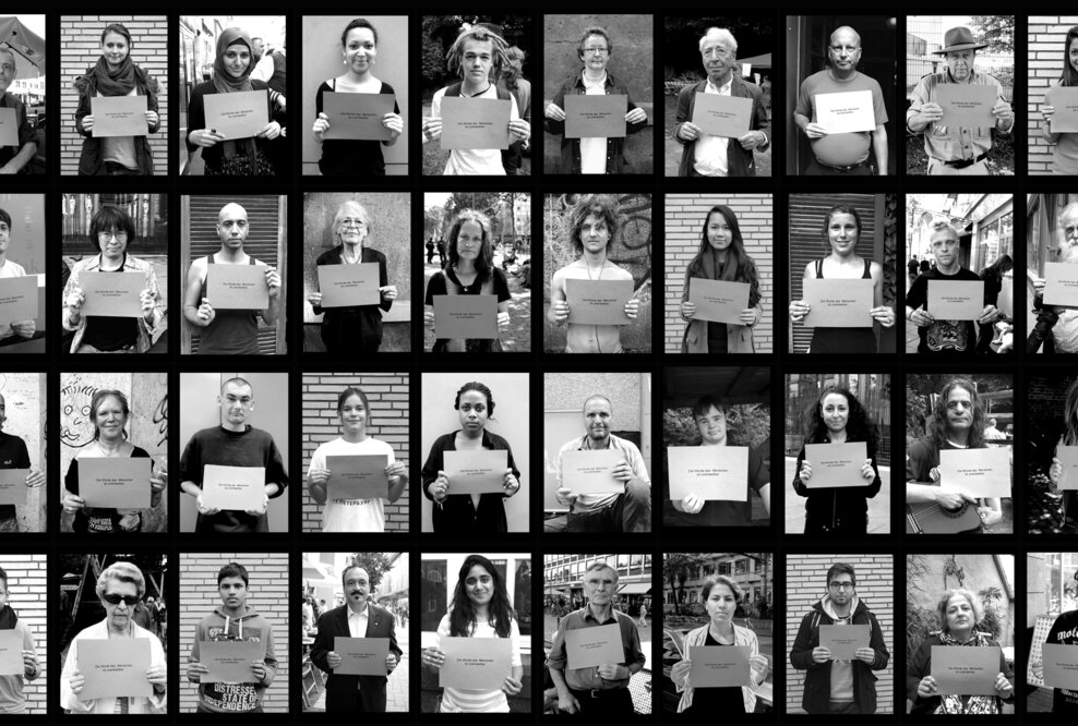 Die Würde des Menschen ist unantastbar