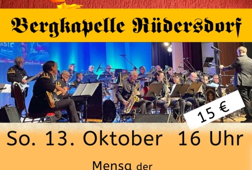 Herbstkonzert der Bergkapelle Rüdersdorf e.V.