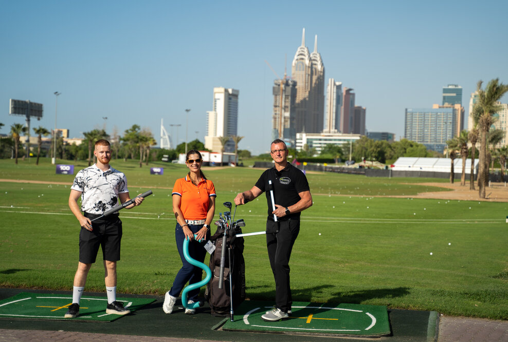 Trainingsgeräte für Golfspieler