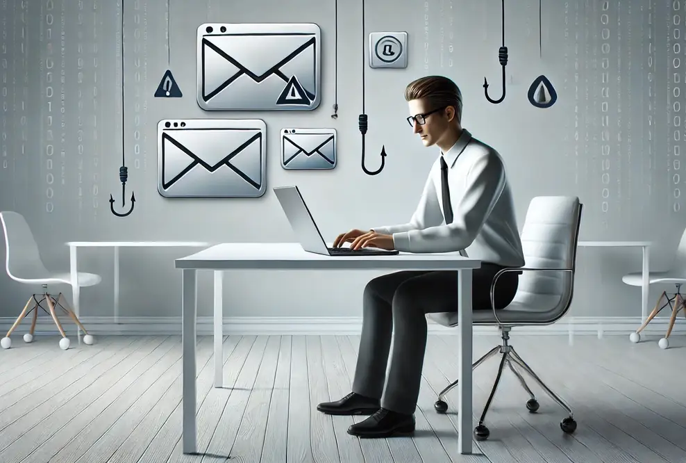 Mitarbeiter wird mit einer Phishing Mail reingelegt