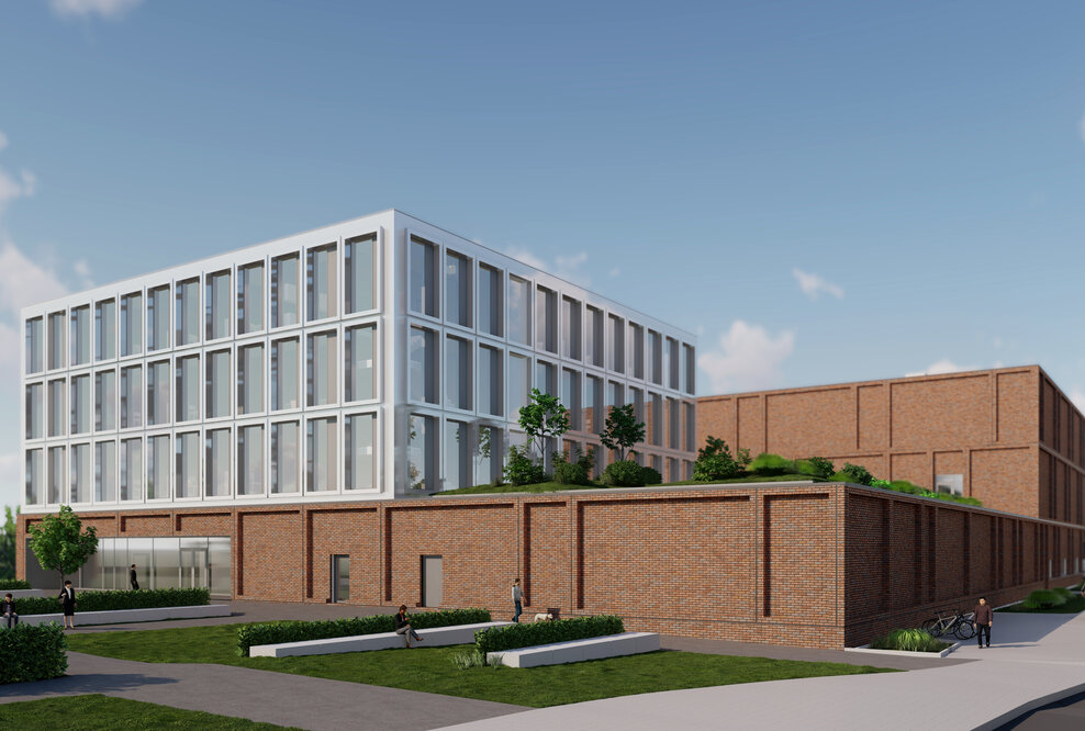 Visualisierung des Neubaus