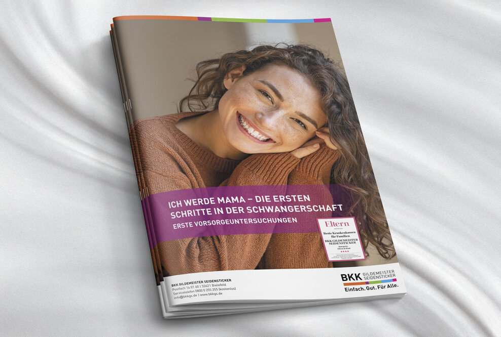 Die kostenfreie Inforeihe »Ich werde Mama« der BKK GILDEMEISTER SEIDENSTICKER