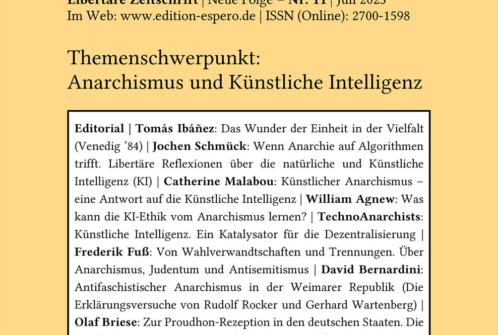 Cover von espero #11