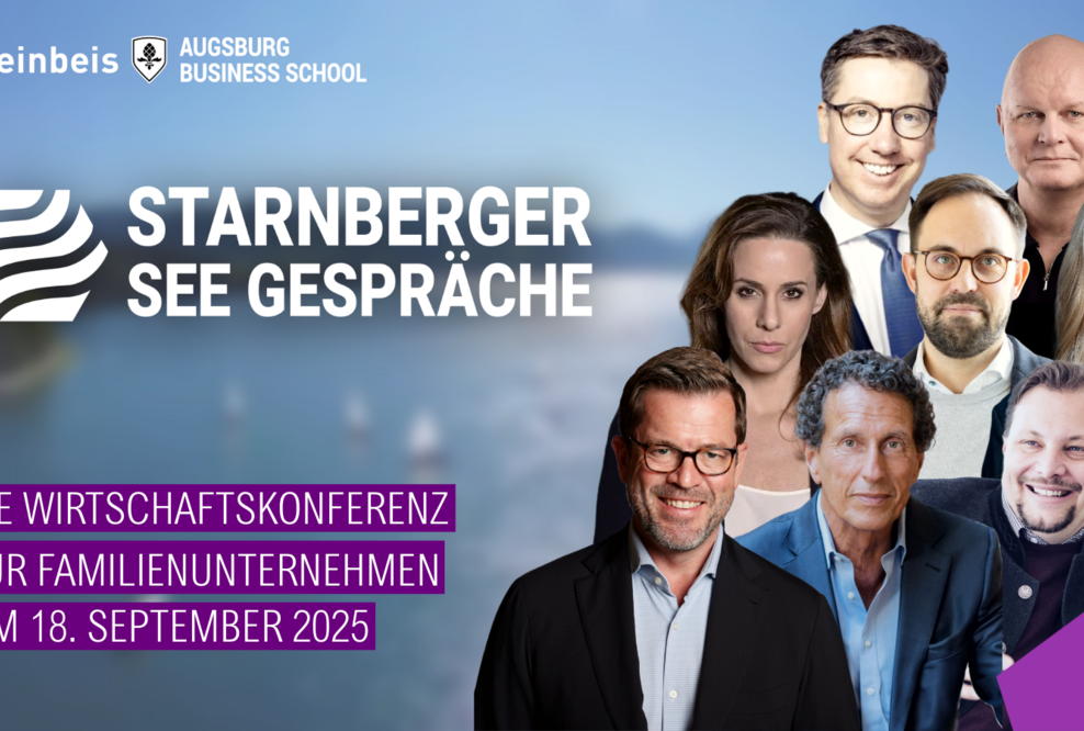 Die Starnberger See Gespräche, die Wirtschaftskonferenz für Familienunternehmen, und ihre Speaker
