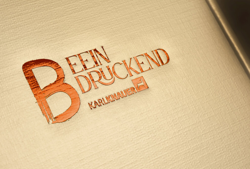 Close-Up Veredelung mit Heißfolie