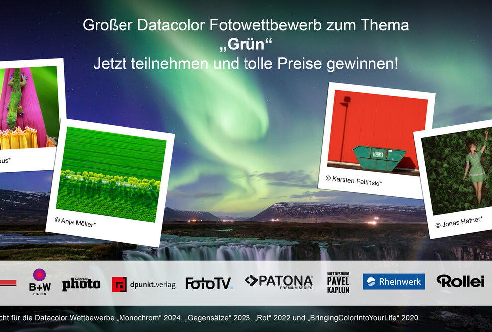Datacolor Fotowettbewerb „Grün“