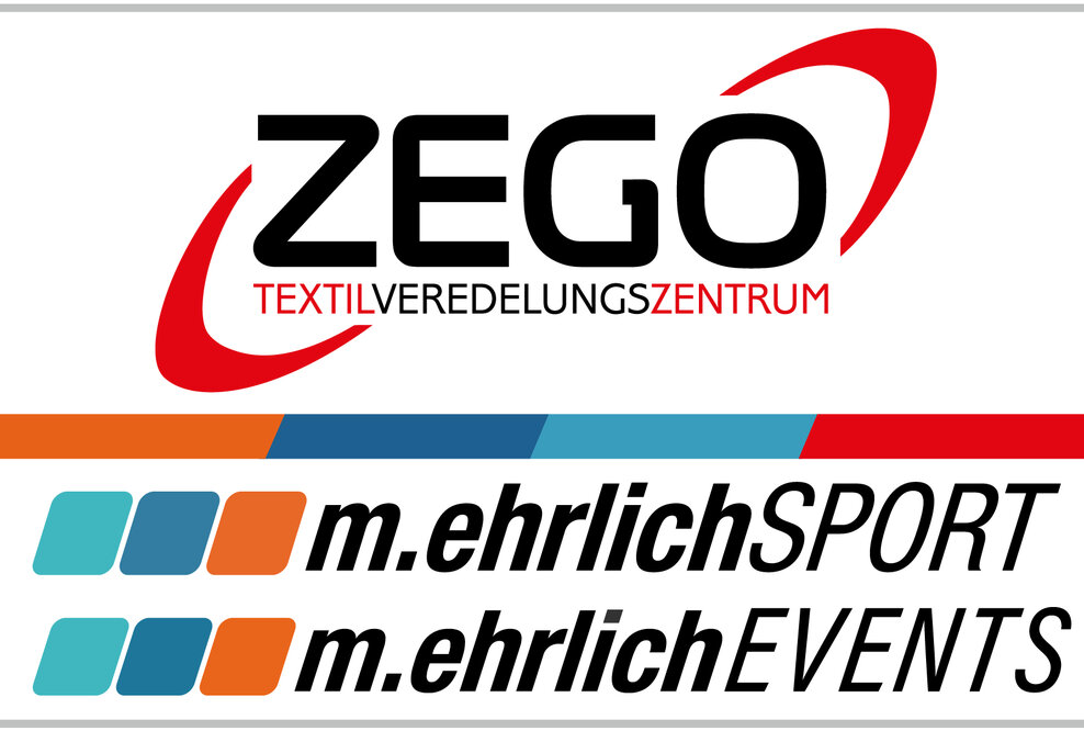 Kominationslogo ZEGO und m.ehrlichSPORT