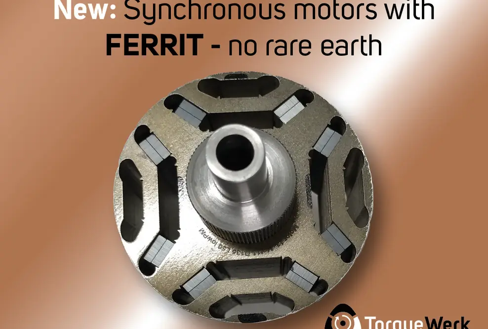Neu: Synchronmotoren mit Ferrit-Magneten