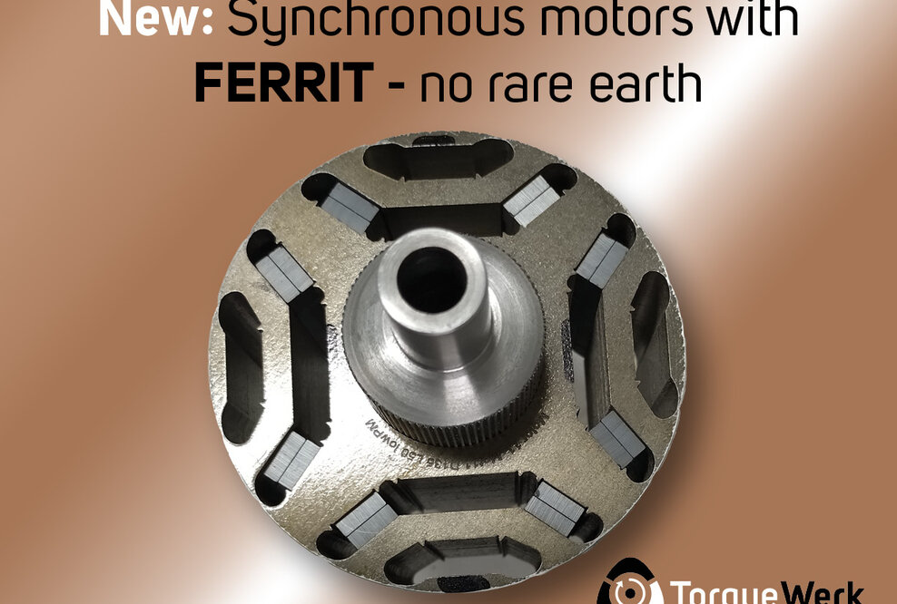 Neu: Synchronmotoren mit Ferrit-Magneten